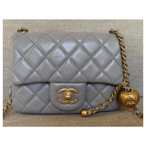 chanel bags grey|chanel mini flap bags.